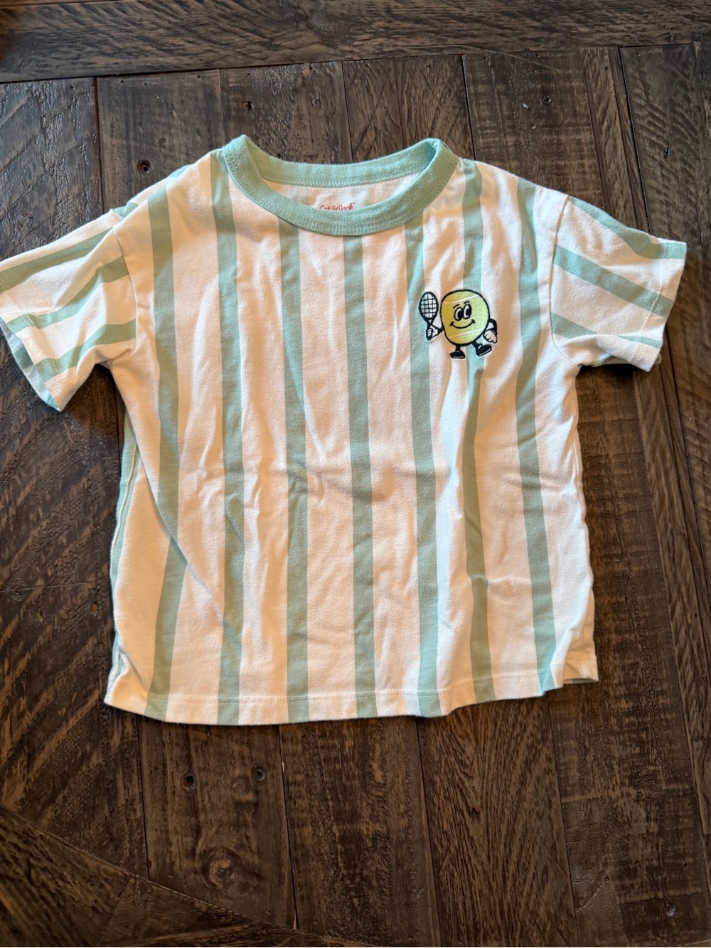 Cat & Jack Striped Tennis Tee, 3T